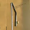 Soporte de Modelo de Accesorios de Ropa Zapatero/Colgador de Zapatos Base de Espejo de Vidrio Templado/Acabado Trenzado/Acero Inoxidable