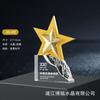 Nuevo Trofeo de Cristal Impresión 3D Material Nuevo Creativo Medalla Hecha a Medida Impresión a Color Reunión Anual Corporativa Premio de Reconocimiento Destacado