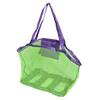 Bolsa de Almacenamiento de Malla para Viaje, Bolsa de Playa Portátil de Gran Capacidad para Nadar, Bolsa de Malla Transpirable para Guardar Juguetes, Bolsa de Malla Portátil