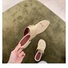 Chanclas de Verano Nuevas Estilo Celebridad de Internet para Mujer, Zapatos de Mujer Estilo Francés de Alta Gama para Uso en Exteriores, Sandalias de Estilo Casual 2025