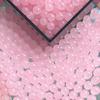 Contas soltas de vidro de cor sólida de 10 mm acessórios diy pulseira tecida à mão contas de pulseira material de vidro fornecimento direto da fábrica
