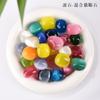 Natural Polido Rolling Stone Pedra Cristal Aromaterapia Pedra Lapis Llazuli Tiger Eye Stone Dongling Jade Ametista Cristal Rosa