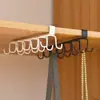 Prateleira de Armazenamento para Cozinha Gancho sem Prego Gancho para Porta de Armário Prateleira Organizadora de Armazenamento Multifuncional de Duas Fileiras