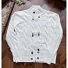 Cardigan de Punto para Hombre Otoño Invierno 2026 Suéter Holgado Casual Versátil Ropa Exterior Superior