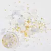 Paquete de material para manicura 2024 primavera y verano nuevo estilo mono mismo estilo hacha Corazón Torcido Cristal K9 diamante flash manicura al por mayor