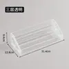 Estante de Exhibición Transparente para Cuentas de Colores, Soporte de Exhibición Multicapa, Caja de Herramientas de Almacenamiento para Kit de Materiales DIY, Estante de Almacenamiento Transparente para Cosméticos