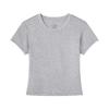 [Buenos Artículos Selección Estricta] Camiseta de Manga Corta Fina de 13 Colores para Mujer 2025 Nueva Cuello Redondo Camiseta Básica Versátil Ajustada