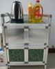 Alacena de Dos Pisos al por Mayor Estante de Almacenamiento para Cocina Casera Gabinete Almacenamiento Simple Almacenamiento Aleación de Aluminio Montaje Multifunción