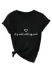 Es muy adecuado para mi sitio independiente de Amazon eBay, ofreciendo una camiseta de manga corta con cuello en V para mujer, cómoda y elegante, para comercio exterior