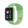 Pulsera inteligente Y68 color macarrón D20 color macarrón transfronteriza nueva monitor de frecuencia cardíaca presión arterial reloj Bluetooth multifunción