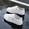 Sapatos de condução femininos White Pillow Crane, sapatos baixos finos de verão adequados para prática de direção, sapatos macios especiais para o nível 2 do teste de direção