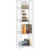 Estantería de Hierro Forjado Hecha a Medida de Fábrica, Estante de Almacenamiento Adecuado para Sala de Estar, Dormitorio, Cocina, Resistente a la Corrosión, Fácil de Ensamblar, Almacenamiento Multifuncional