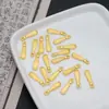 Colgante de borla de semilla de melón de doble cara de aleación de plata Accesorios estéreo hechos a mano para bricolaje Pulsera de borla Material de cuentas sueltas