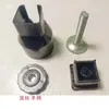 Parafuso de ajuste tubo quadrado tubo redondo sem perfuração ajuste plugue interno guarda-corpo proteção de janela acessórios conector parafuso tampa de parafuso fixação