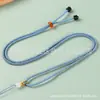 Corda Espiral Ajustável, Corda de Abacaxi de Alta Qualidade, Fio Colorido, Corda de Ágata Sintética, Corda para Pendurar, Corda Macia Resistente ao Desgaste, Corda de Jade