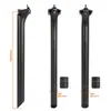 Tija de Sillín de Fibra de Carbono Ultraligera Nueva 154g C60 Desplazamiento Hacia Atrás para Bicicletas de Montaña y Carretera, Soporta Arco de Carbono
