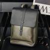 Mochila Negra de Cuadros con Nuevo Diseño 2026 Estilo Coreano Bolsa para Hombre Gran Capacidad Mochila de Viaje Mochila Escolar para Estudiante Bolsa de Moda
