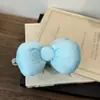 Pinza de plátano Miffy de conejo linda y versátil estilo coreano para toda la parte posterior de la cabeza, nuevo pasador de felpa de alta gama para niñas