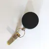 Amazon Más Vendido Transfronterizo Hebilla Semi-Metálica de 4 cm de Fácil Extracción Hebilla Telescópica Fuerte Llavero Cubierta para Bolígrafo Pinza para Bolígrafo Hebilla de Resorte