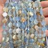 Cristal de água-marinha natural Tianhe pedra apatita hexagonal contas soltas diy pulseira colar jóias atacado