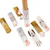 Fundas tejidas para patas de mesa y silla con lindo diseño de pata de gato, fundas protectoras silenciosas y resistentes al desgaste, protectores para patas de mesa del hogar, fundas antideslizantes para patas de silla