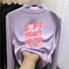 Roupa de baixo infantil dupla face com forro de fleece, estilo outono/inverno, gola alta, camiseta de manga longa escovada para meninas, roupa quente para bebês e crianças pequenas
