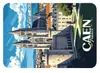 Imanes de nevera con ilustración de las ciudades francesas París, Niza y Marsella, arquitectura de estilo europeo, souvenirs turísticos culturales y creativos, pegatinas magnéticas, regalos