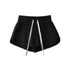 2024 Spice Girls Estilo Europeo y Americano Casual Tiro Bajo Shorts Deportivos Verano Delgados Sexy Pantalones de Tres Puntos Estilo Americano Retro Hot Pants