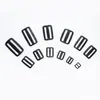 Hebilla de Anillo D de Plástico en Stock de Fábrica para Bolsas, Hebilla Ajustadora de Correa, Hebilla de Ajuste de Seguridad, Ajuste de Tres Niveles de 10-50 mm