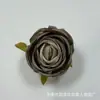 Cabeza de Flor de Rosa Imitación para Hanfu, Flor Artificial para Decoración del Hogar, Flor Artificial de Rosa Roja al por Mayor