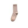Meias femininas de renda de agulha dupla para primavera e outono, meias de cano de algodão, meias fofas japonesas ins da moda, meias de suor, atacado