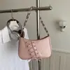 Bolso único para la axila para mujer, nuevo bolso de hombro versátil de moda para el verano 2026, bolso cruzado de moda con textura