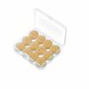 Tapones de Oído de Silicona para Dormir Adultos, Súper Aislamiento Acústico, Reducción de Ruido, Antirruido, Tapones Impermeables para Nadar en Caja