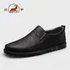 Zapatos de Primera Capa de Piel de Vaca para Hombre Gong Yang 26 Otoño/Invierno Nuevos Versátiles Casuales de Cuero Suela Ligera Suave Mocasines de Negocios para el Trabajo
