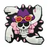Pingentes de Sapato Desenho One Piece Decorações de Sapato em Resina PVC Enfeites de Sapato para Festa de Feriado Acessórios para Tamanco Itens Mais Vendidos Transfronteiriços