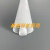 Accesorios para tubo LED caja de luz de pared publicidad iluminación de 320 grados con ranura para tarjeta tubo guía de luz equipo de entretenimiento tubo de luz redondo blanco lechoso