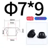 Ranura Ensanchada Tipo Elevado Silicona Doble Cara Bobina Protectora de Cable Salida de Cable Anillo de Goma Silicona Anillo Protector de Cable Resistente a Altas y Bajas Temperaturas Anillo de Sellado