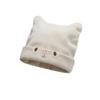 2025 Nuevo Lindo Gorro de Punto de Oso Otoño e Invierno Cálido Cubre Cara Gorro de Punto Pequeño Mujer Invierno Combinable Protección contra el Frío
