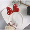 Diadema de lazo elegante de celebridad de Internet japonesa y coreana, pasador lindo, dulce, simple, para fotos, pajarita, diadema tridimensional, tocado para mujer
