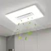 Cuidadosamente Selecionado2025 Nova Luz Principal Minimalista com Ventilador Moderno Simples e Elegante Luz de Ventilador sem Pás com um Toque de Sofisticação