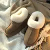Primer Encuentro Ji Suela Gruesa 2026 Botas de Nieve Nuevas para Mujer Cuero Piel Integrada Invierno Aterciopelado Espesado Antideslizantes del Noreste Botines Cortos