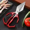 Tijeras Multifuncionales Potentes para Huesos de Pollo Transfronterizas, Tijeras con Punta de Diamante, Tijeras Domésticas para Comida de Pescado y Pato, Tijeras de Cocina de Acero Inoxidable