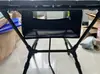 Mesa dobrável de liga de alumínio para exterior mesa de placa de alumínio para camping mesa de piquenique para churrasco mesa leve mesa durável mesa tática