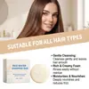 Champú en Barra Hidratante de Agua de Arroz Fórmula Suave Refrescante Voluminizador Limpieza de los Mechones del Cabello Cuidado Diario Suave Nutritivo Cabello