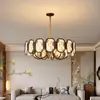 Lámpara de araña estética para sala de estar de la dinastía Song Estilo chino Zen Villa Restaurante Lámpara de araña Nuevo estilo chino Hall Luz principal Lámpara de araña para sala de té