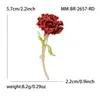 Broche de Clavel de Alta Gama Estilo Coreano, Pin de Flor Creativo y Versátil para Chaqueta de Traje de Mujer: Br2657