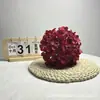 90 Piezas de Palitos Individuales Grandes de Flor de Hortensia Lollipop para Decoración, Ramo de Flores Artificiales, Hortensia Artificial para Celebraciones de Bodas