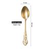 Luxo Leve Criativo Fosco Floco de Neve Aço Inoxidável Faca, Garfo e Colher para Comida Ocidental Palácio Europeu Relevo Dourado Louças Personalização