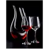 Kerui Jingcan Cristal Copa de Vino Tinto Copa de Vino Estilo Europeo Transparente Sin Plomo Copa de Vino Juego de Vino Al Por Mayor