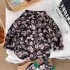 Camisas para Niños, Ropa Infantil de Manga Larga para Primavera y Otoño, Bonitas Camisas Florales, Nuevo Estilo 2025, Ropa Elegante para Niños, Tops para Bebé